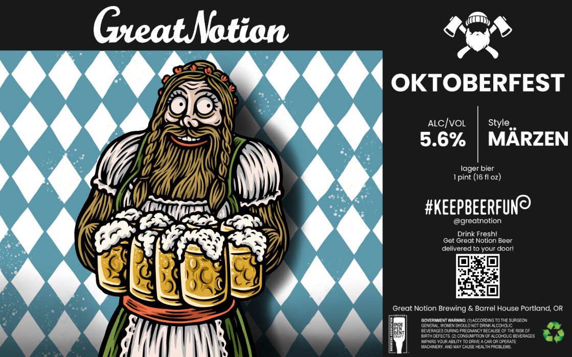 Oktoberfest label