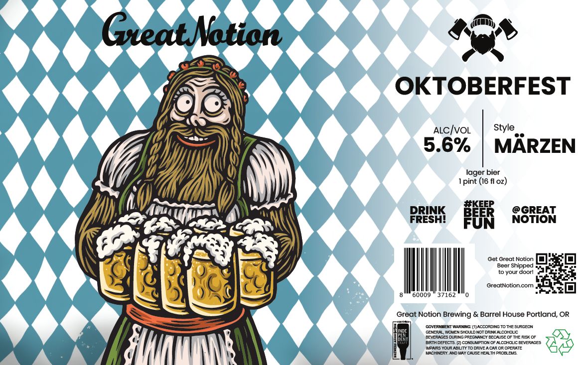 Oktoberfest label