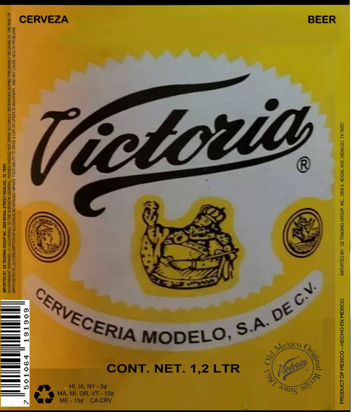 Victoria label