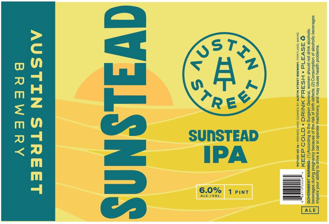 Sunstead IPA label
