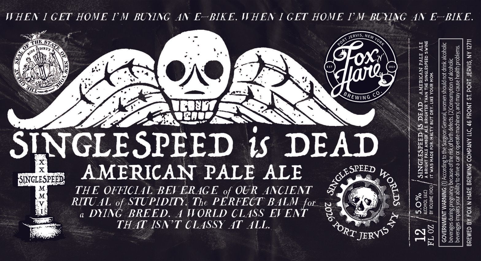 Single Speed Is Dead label