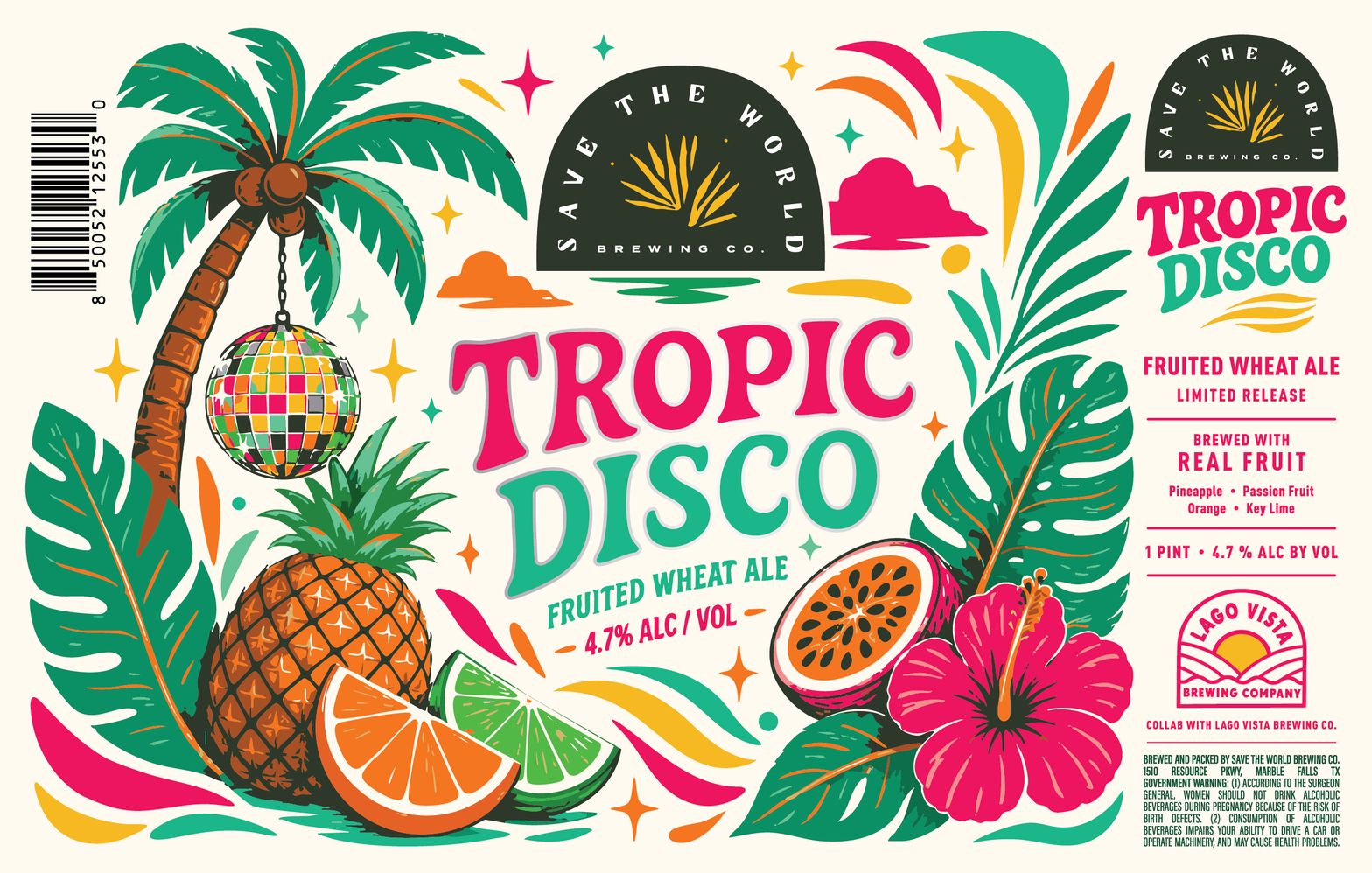 Tropic Disco label