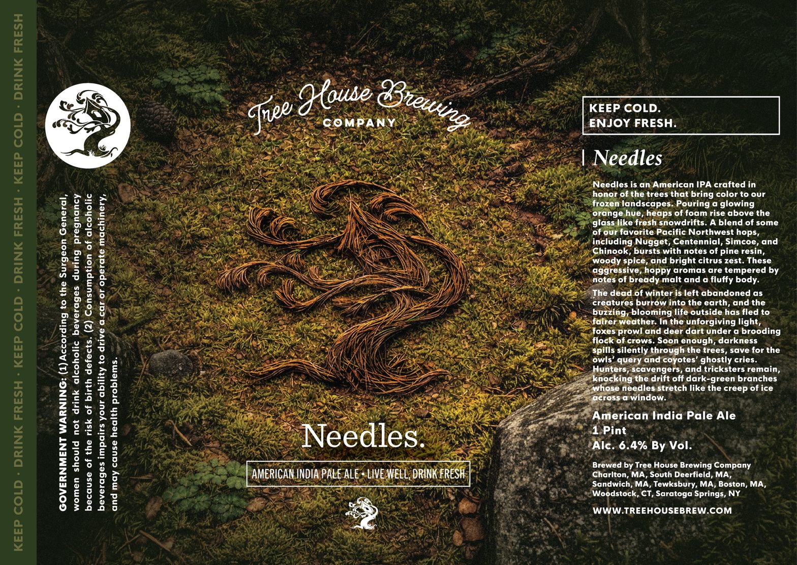 Needles label