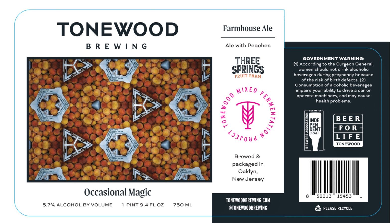 Occasional Magic label