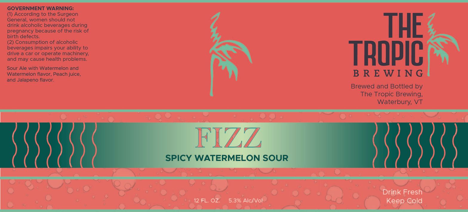 Fizz Spicy Watermelon Sour label