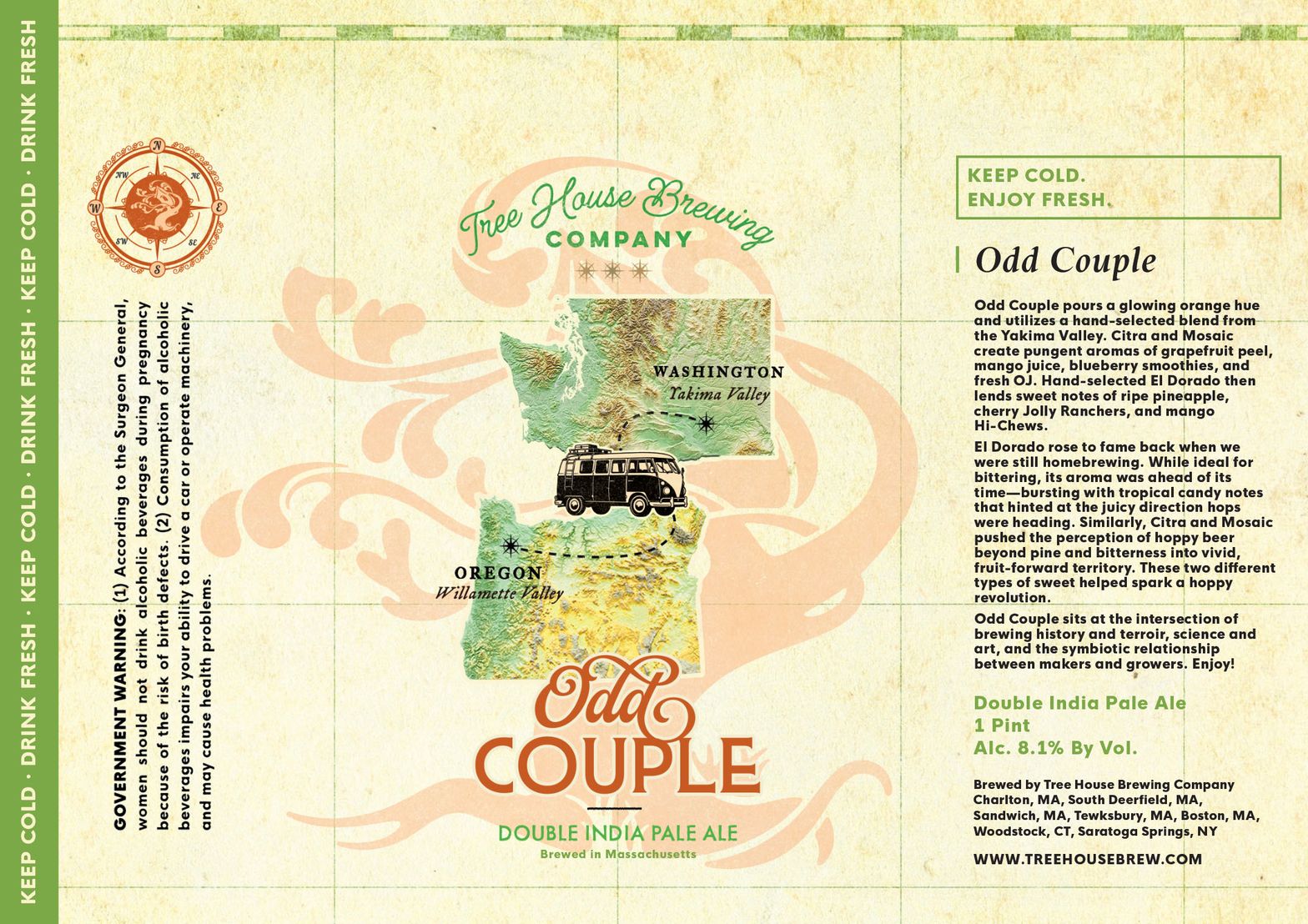 Odd Couple label