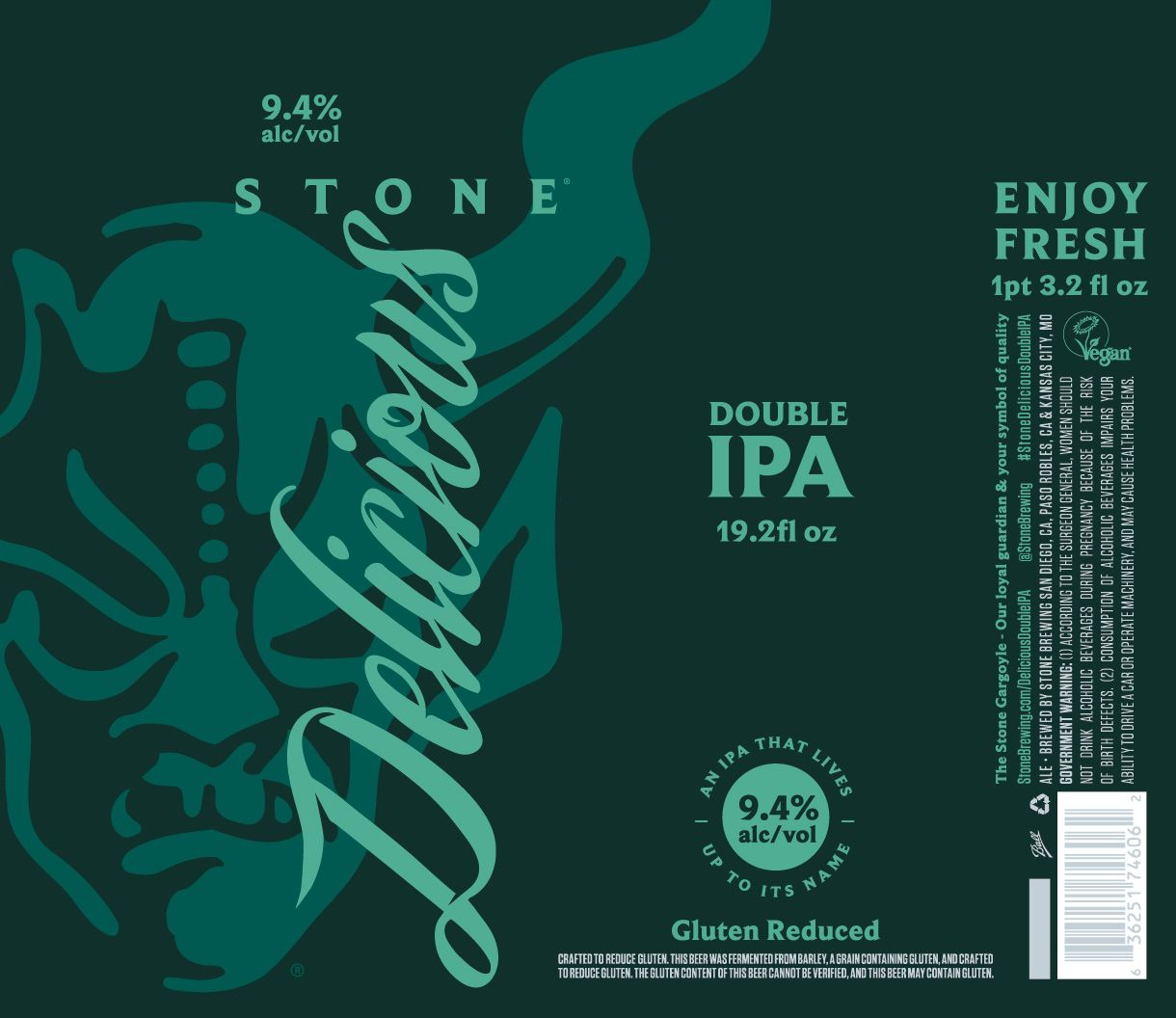 Double Delicious label