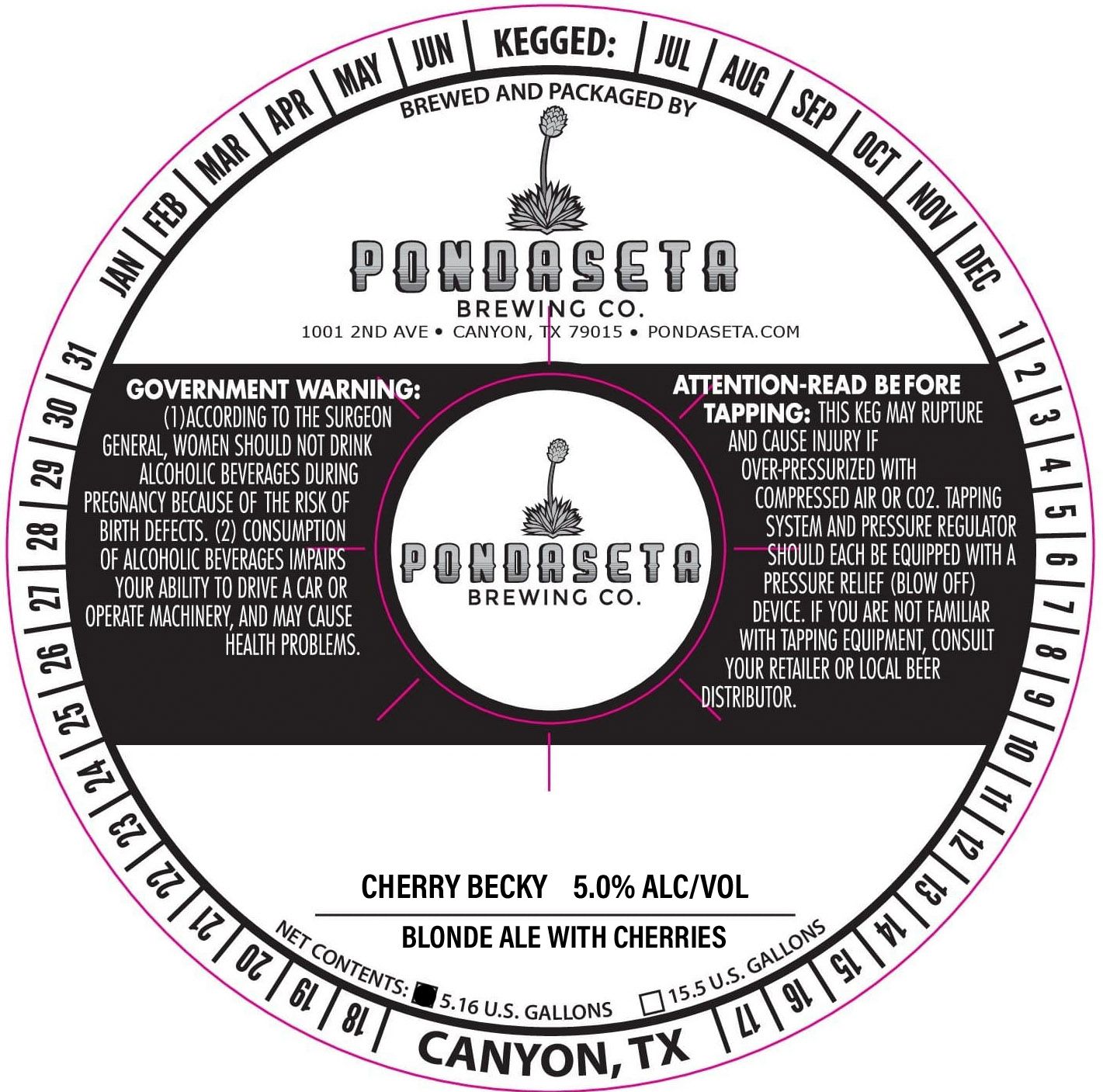 Cherry Becky label