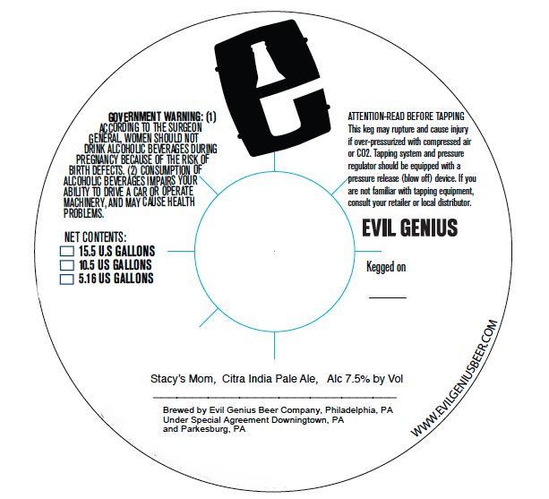 Stacy's Mom label