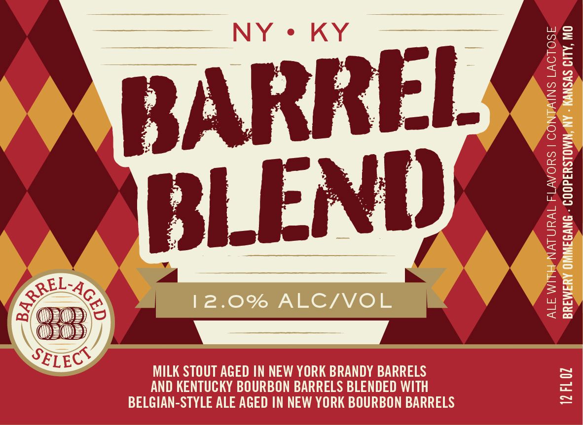Barrel Blend label