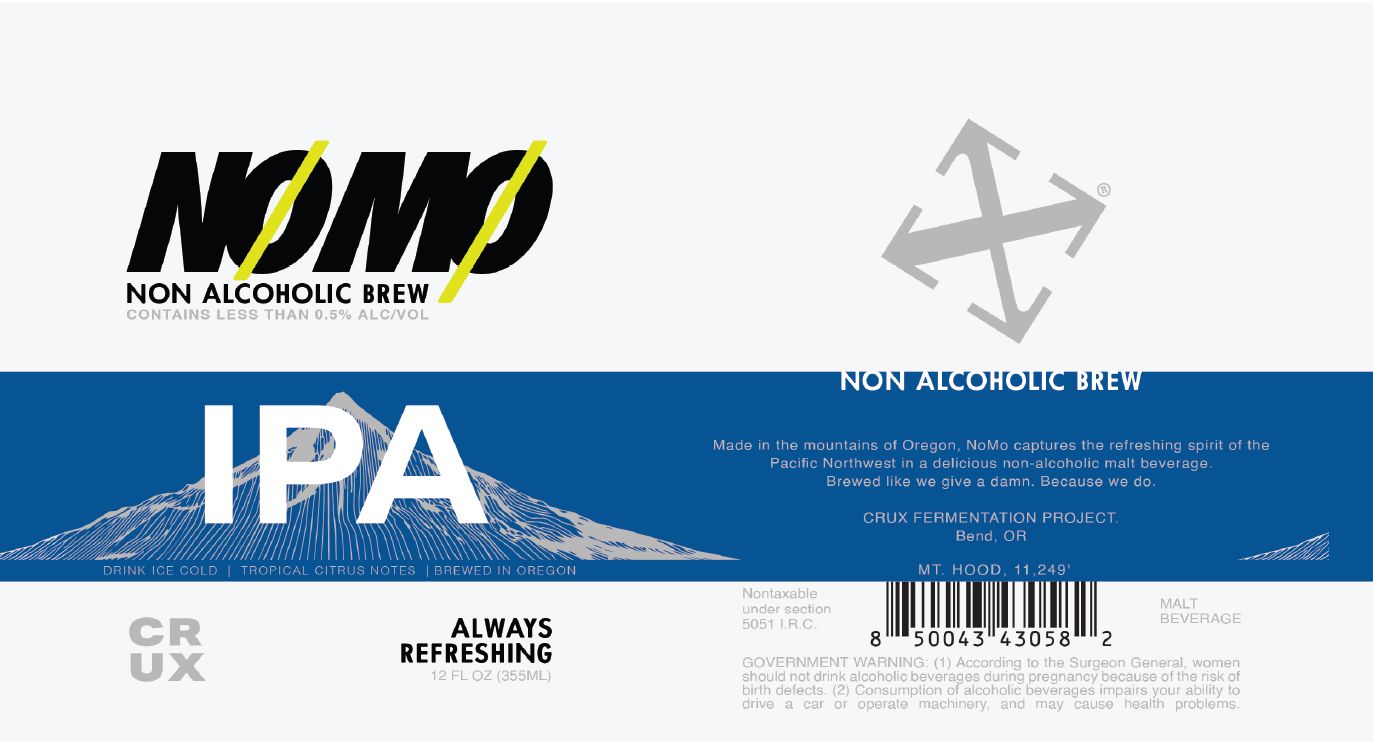NØMØ IPA label