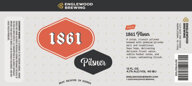 1861 Pilsner label