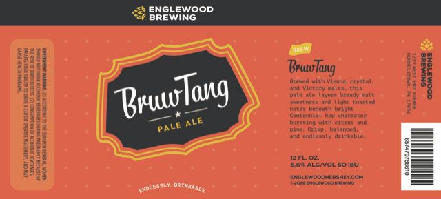 Bruw Tang Pale Ale label