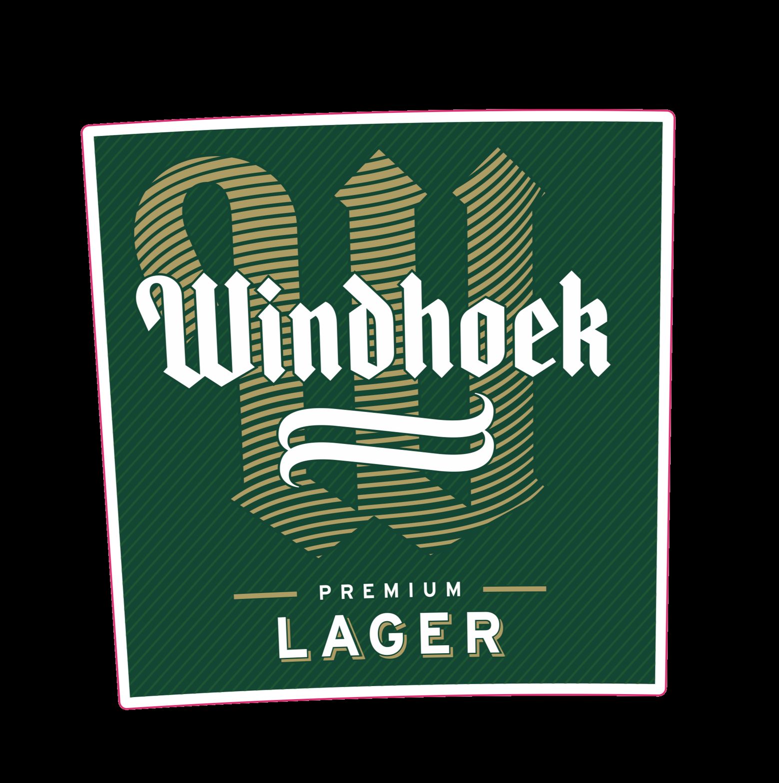 Windhoek Lager label