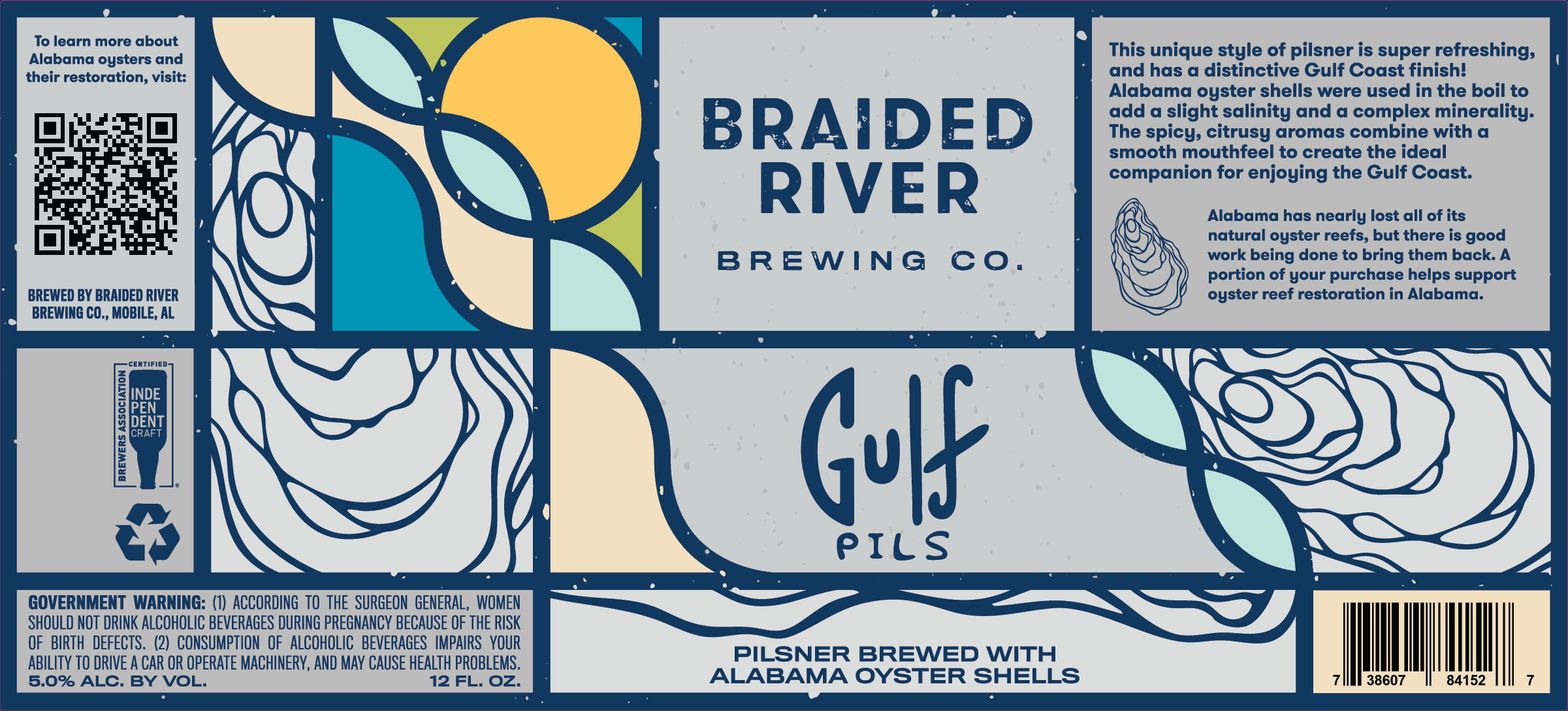 Gulf Pils label
