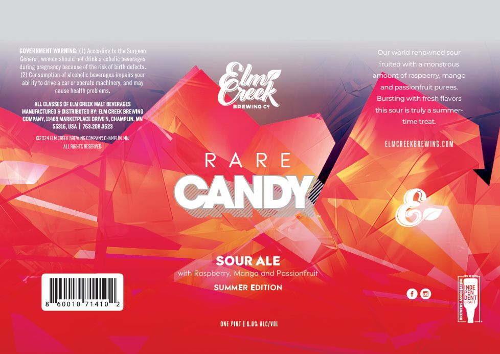 Rare Candy label