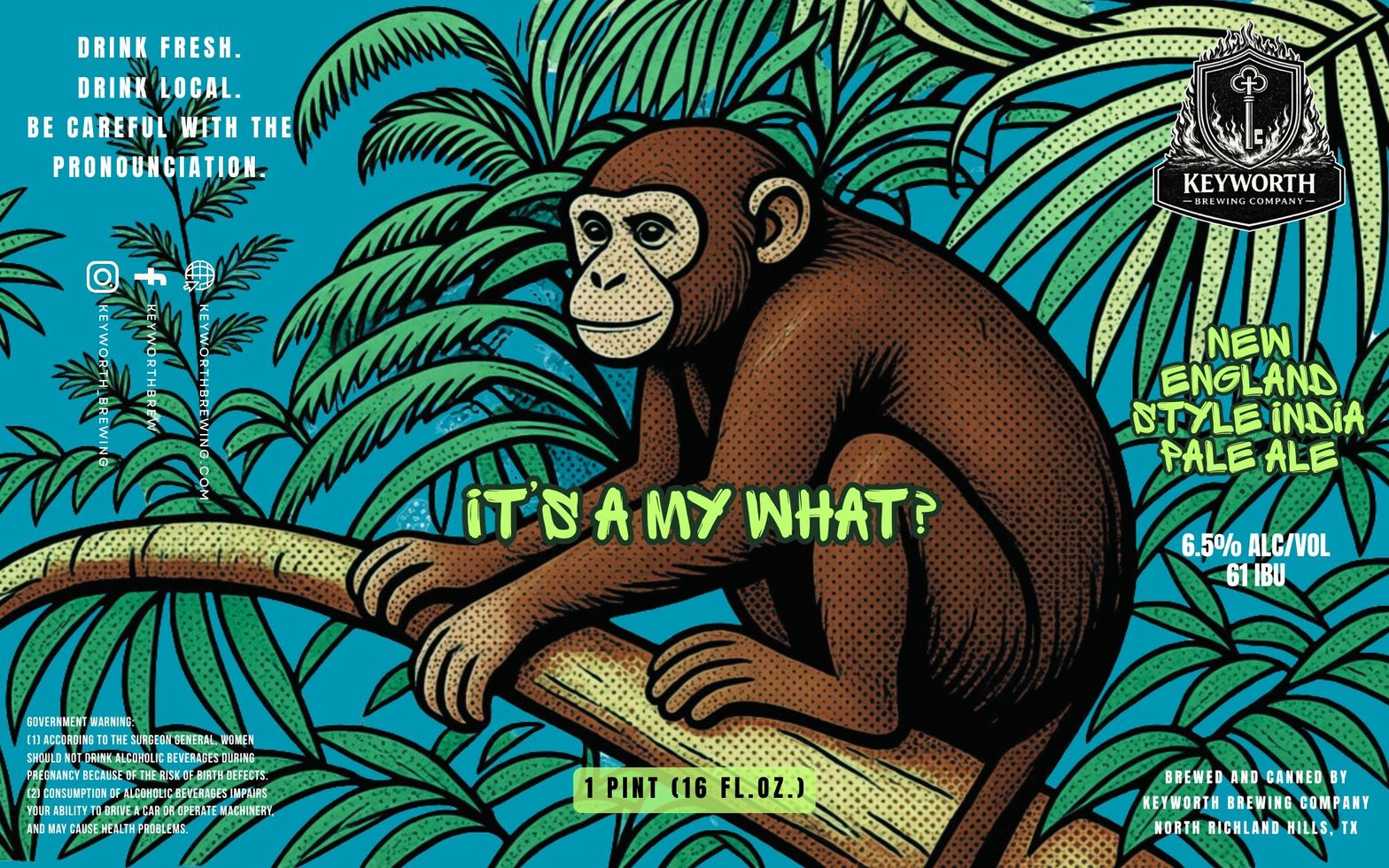 It's A My What? label