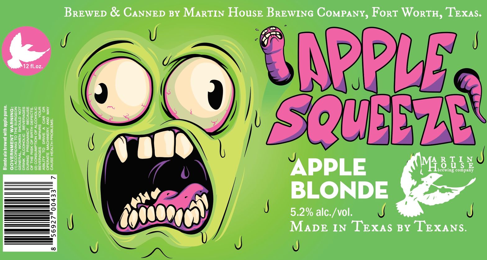 Apple Squeeze label