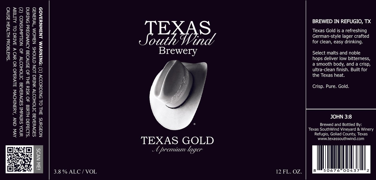 Texas Gold label