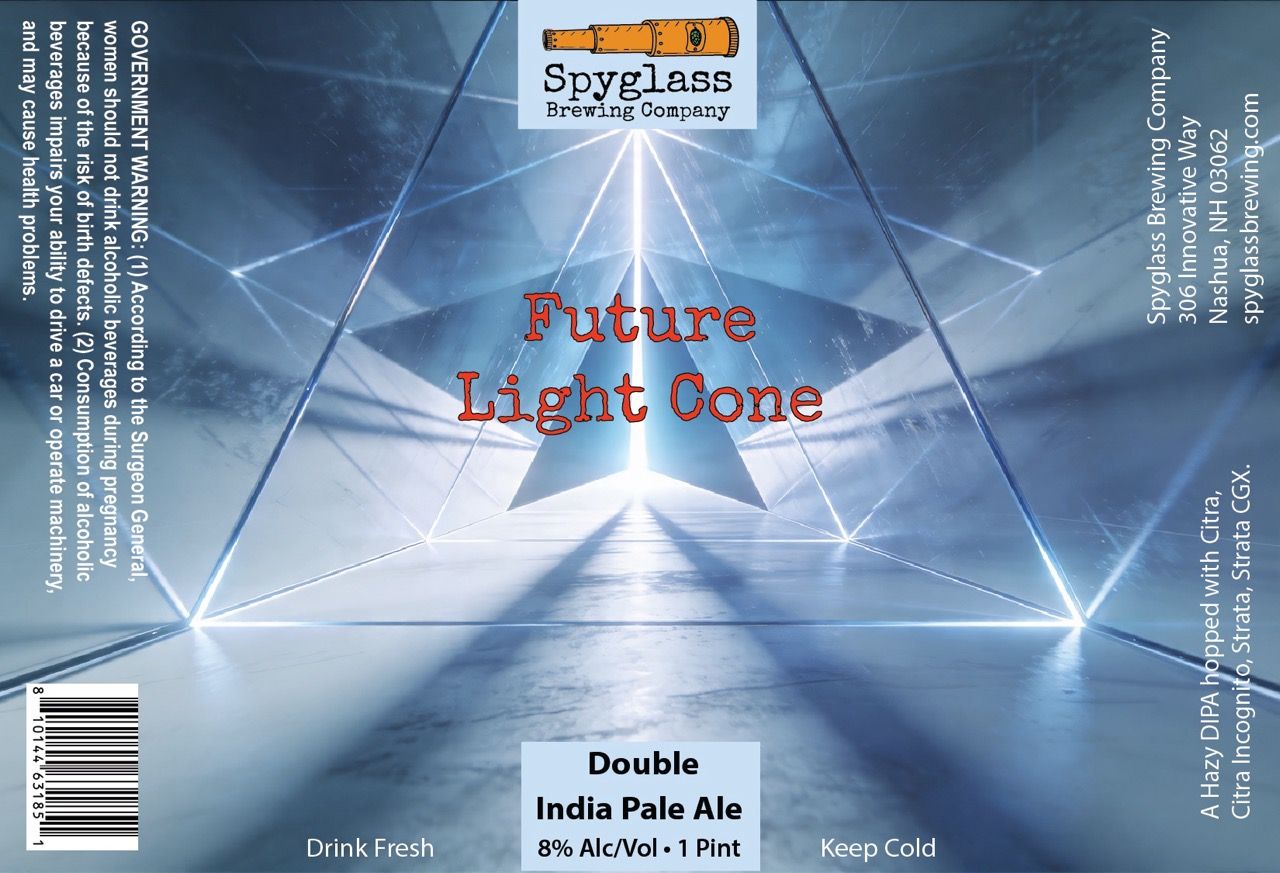 Future Light Cone label