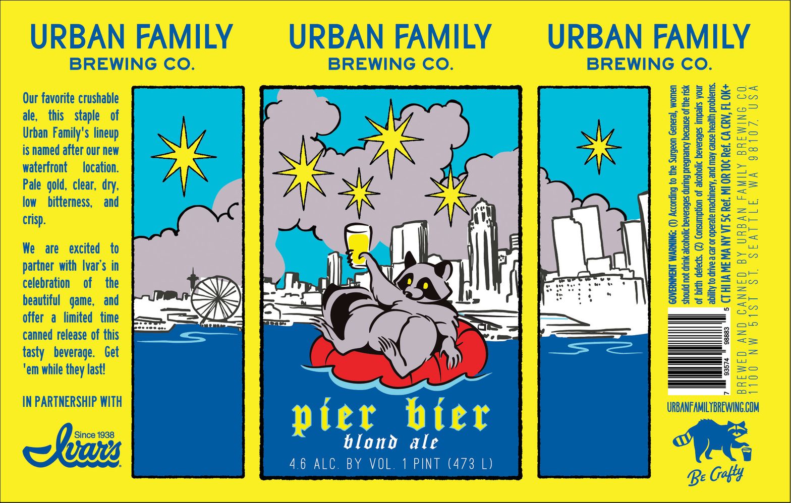 Pier Bier label
