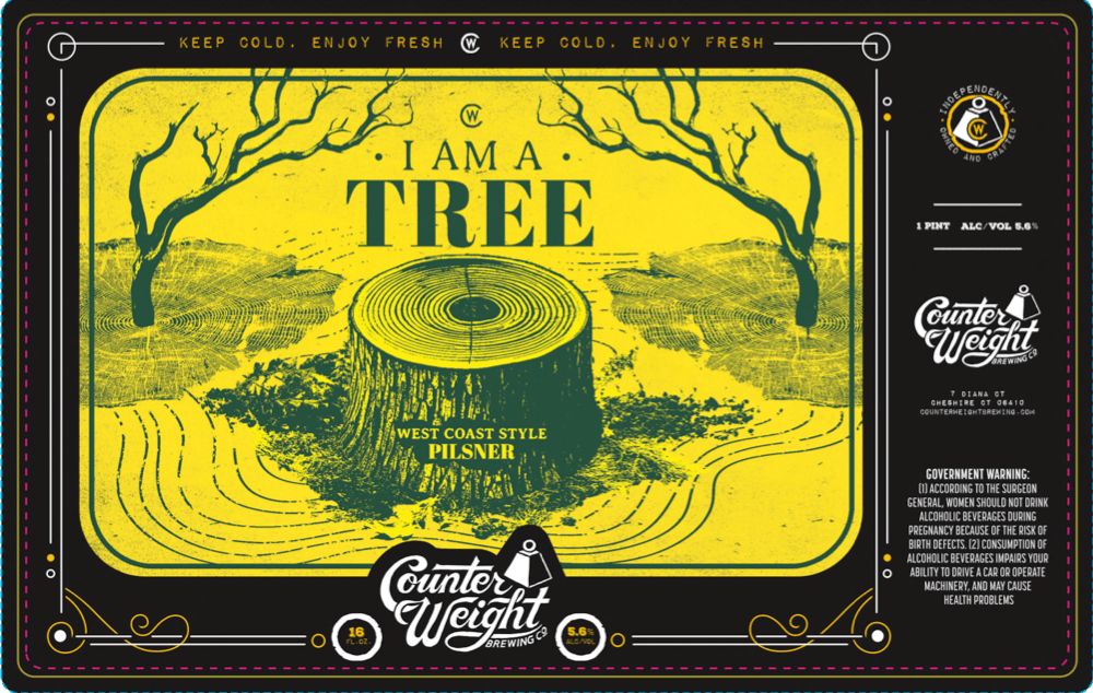 I Am a Tree label