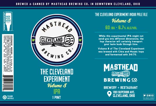 The Cleveland Experiment Volume 8 label