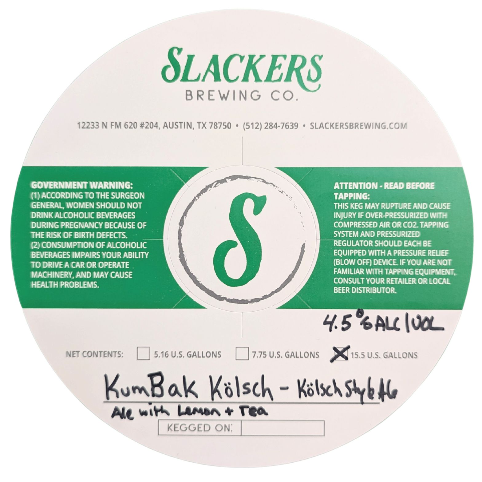 KumBak Kölsch label