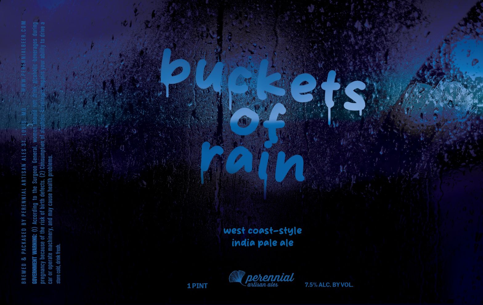 Buckets of Rain label