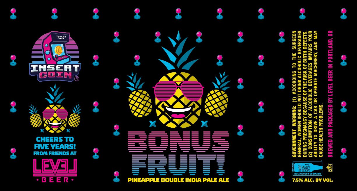 Bonus Fruit! label