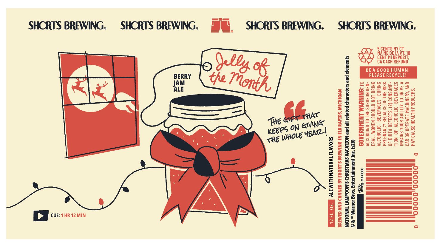 Jelly of the Month label