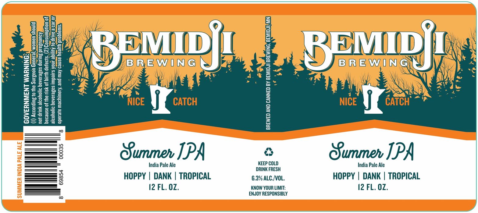 Summer IPA label