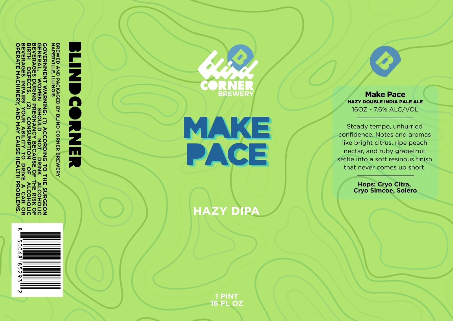 Make Pace label