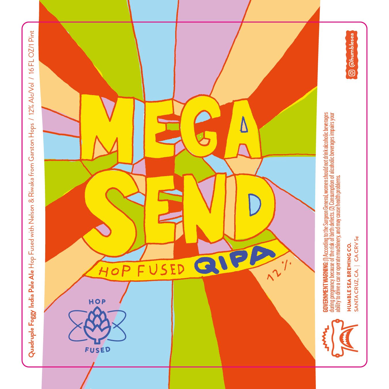 Mega Send label