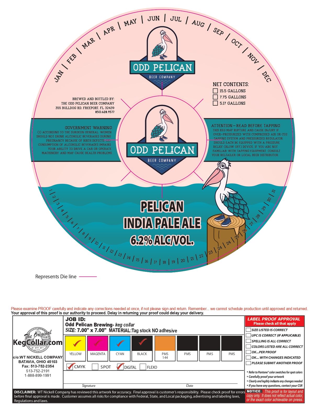 Pelican India Pale Ale label