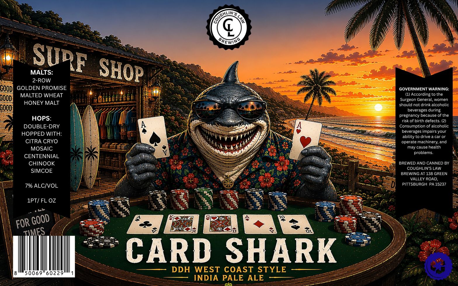 Card Shark label