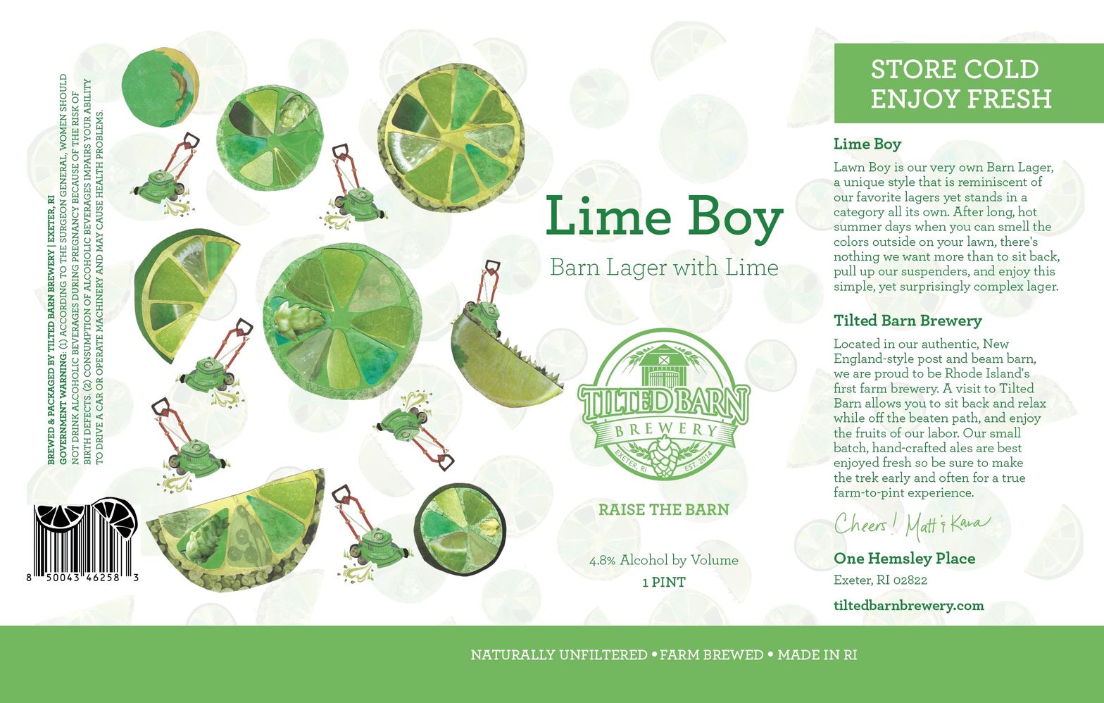 Lime Boy label