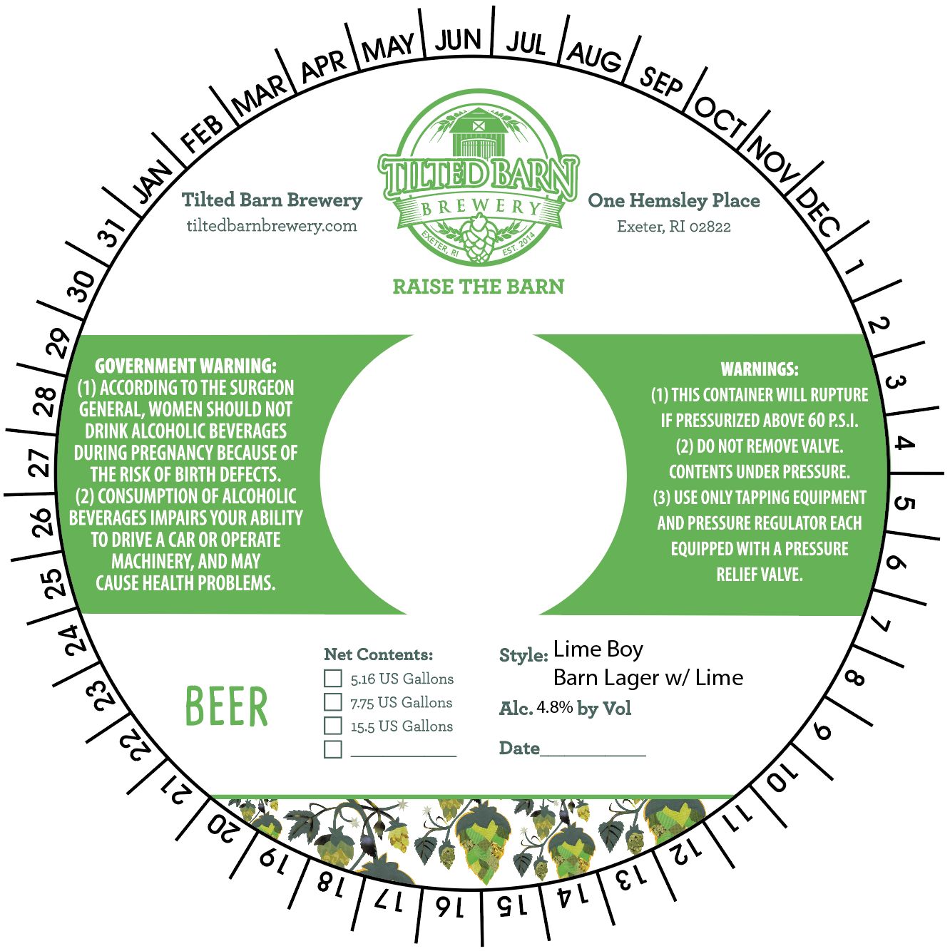 Lime Boy label