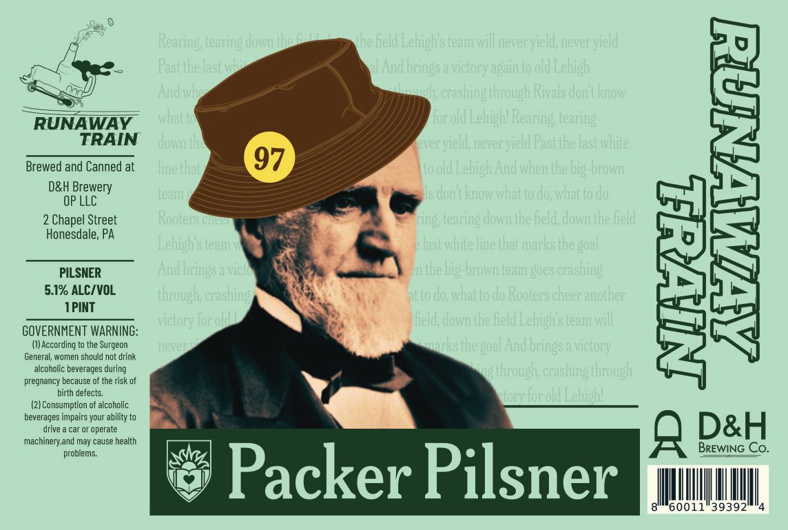 Packer Pilsner label