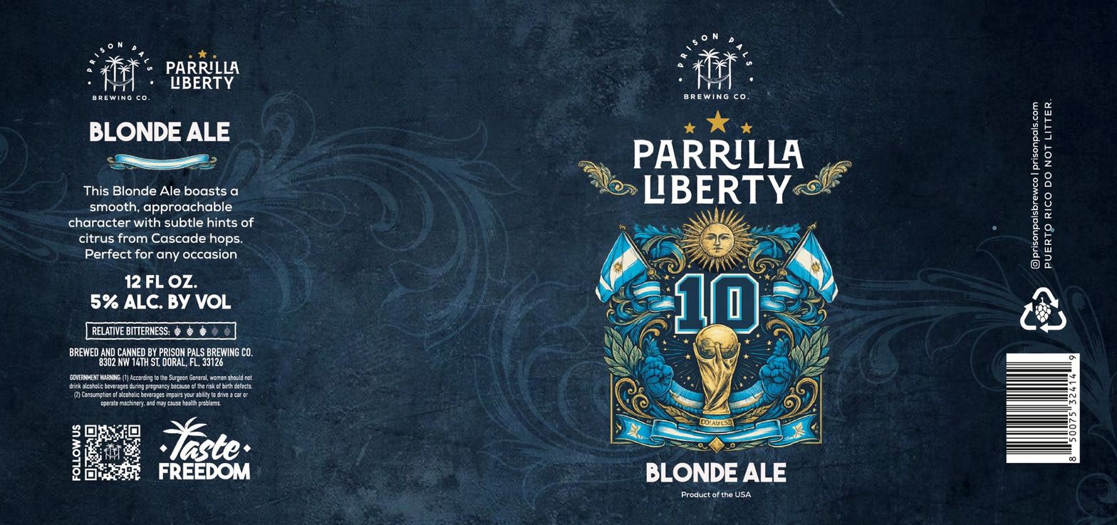 Parrilla Liberty label