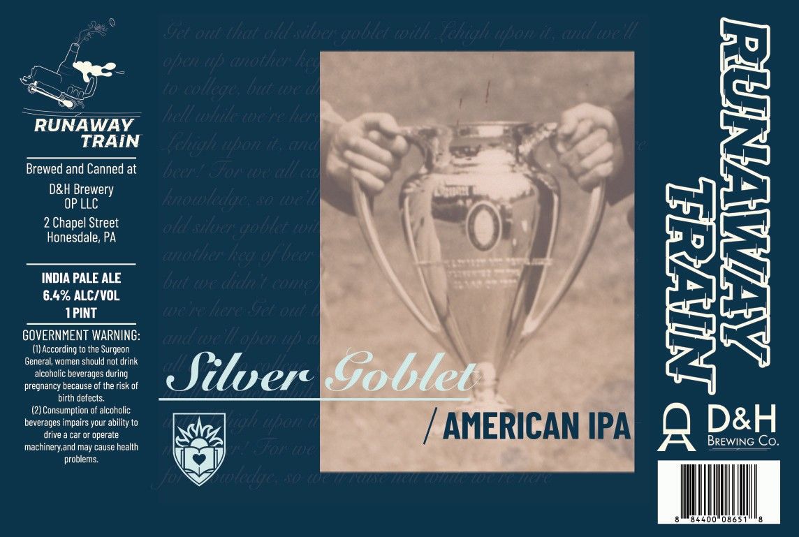 Silver Goblet label