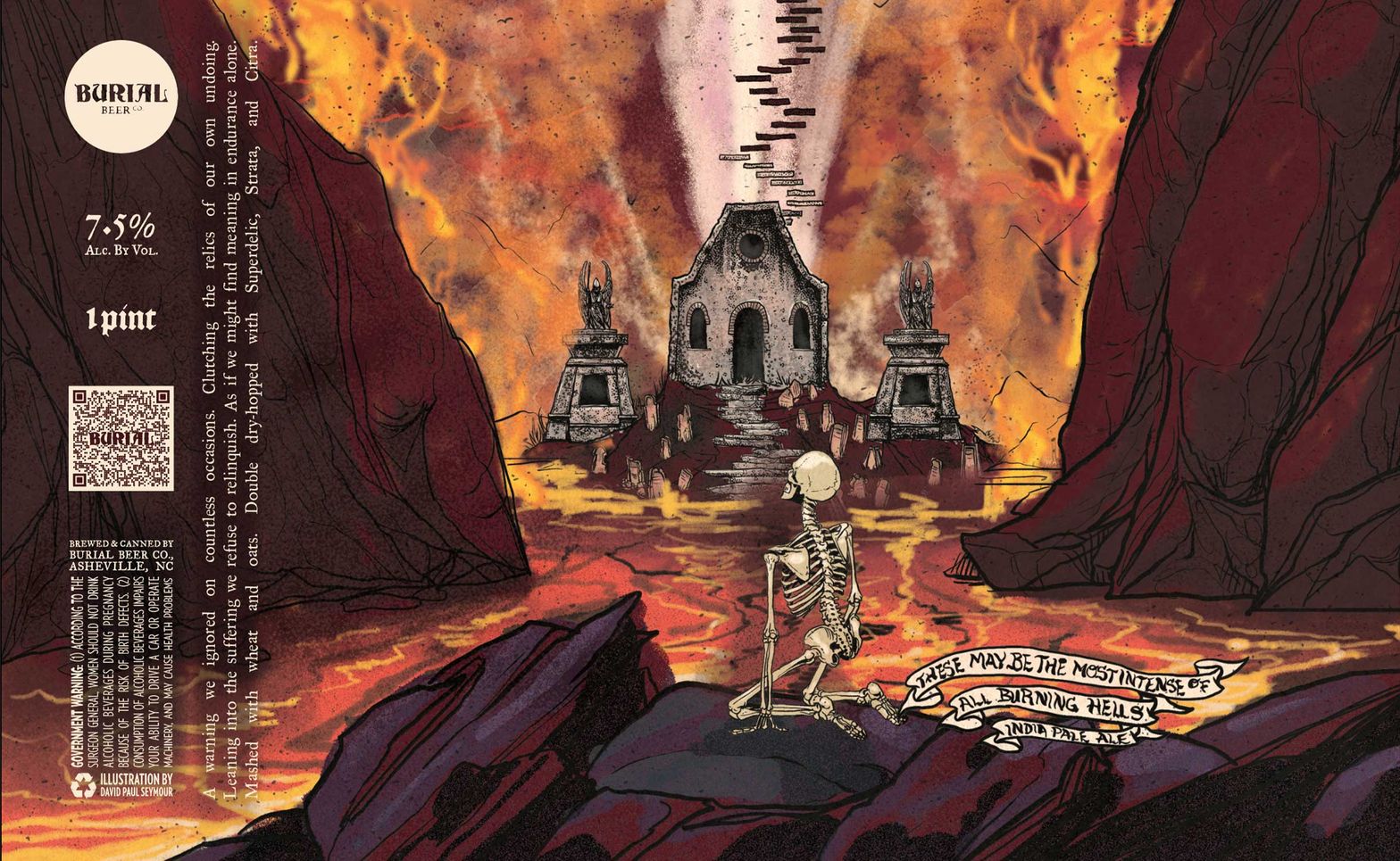 These May Be The Most Intense Of All Burning Hells label