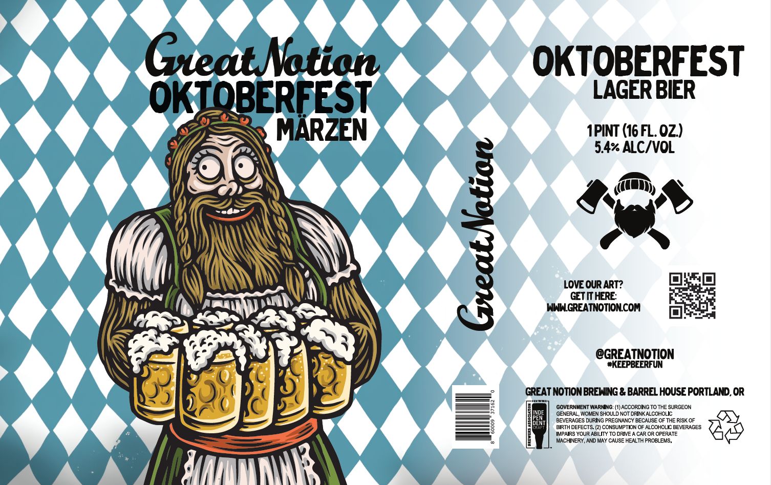 Oktoberfest Märzen label