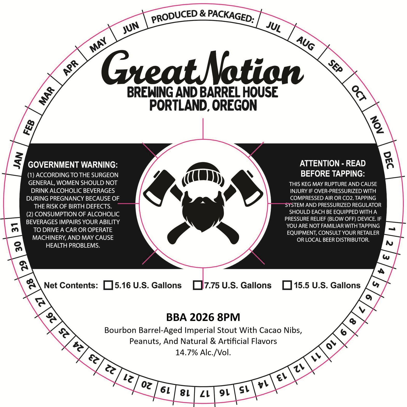 BBA 2026 8PM label