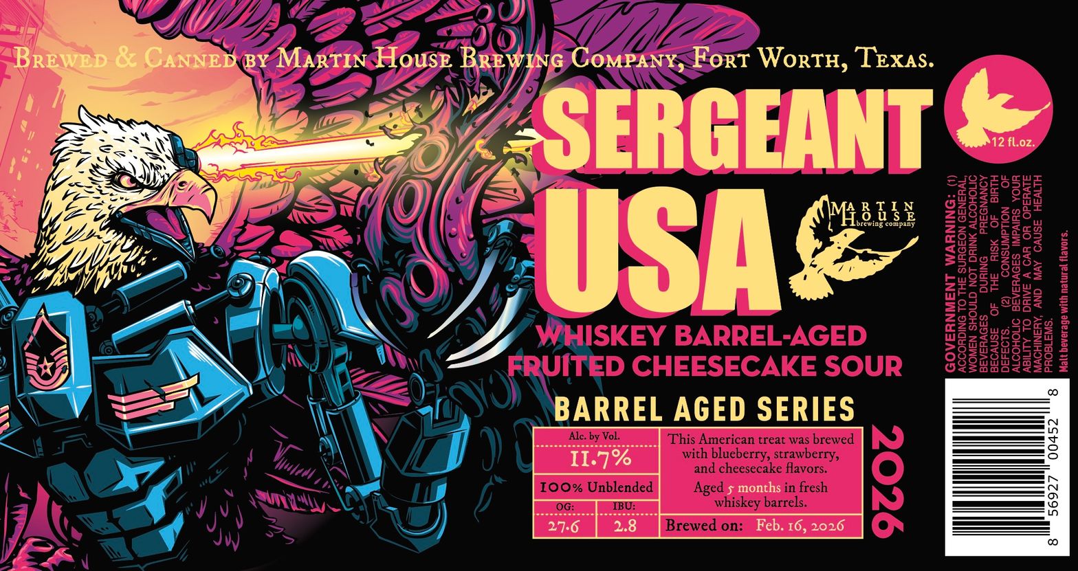 Sergeant USA label