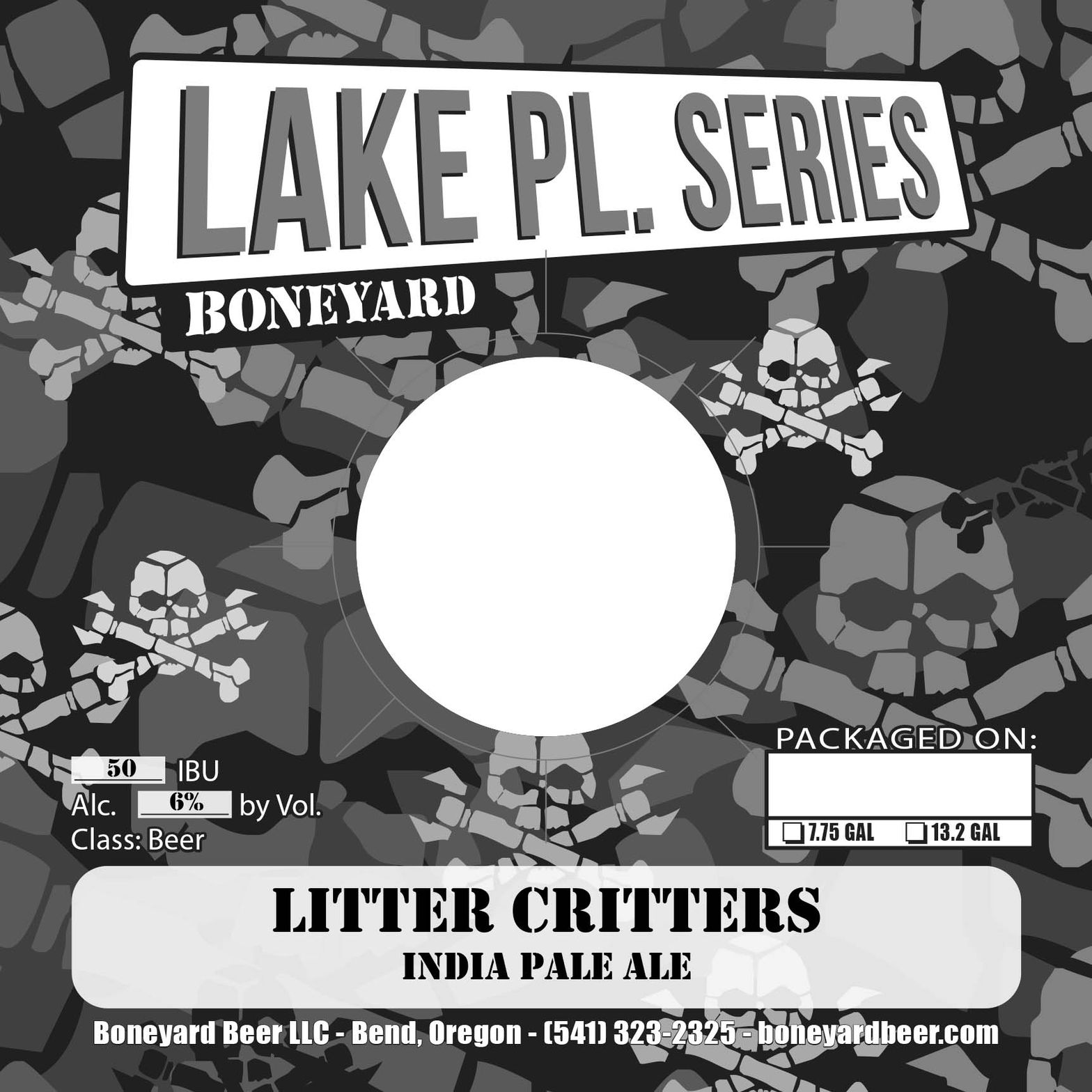 Litter Critters India Pale Ale label