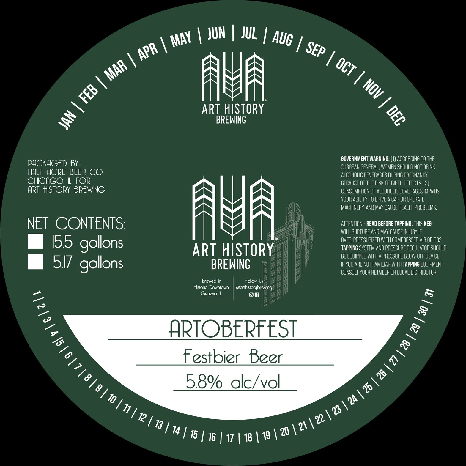 Artoberfest label