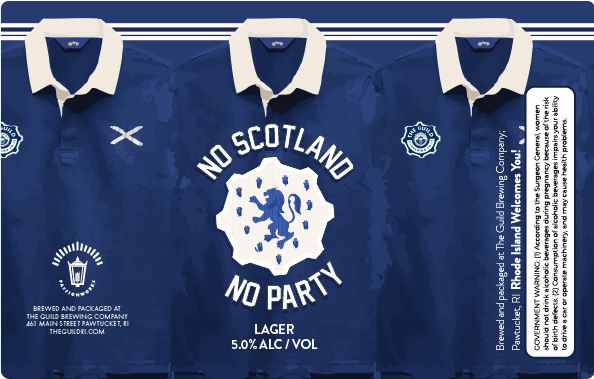 No Scotland No Party label