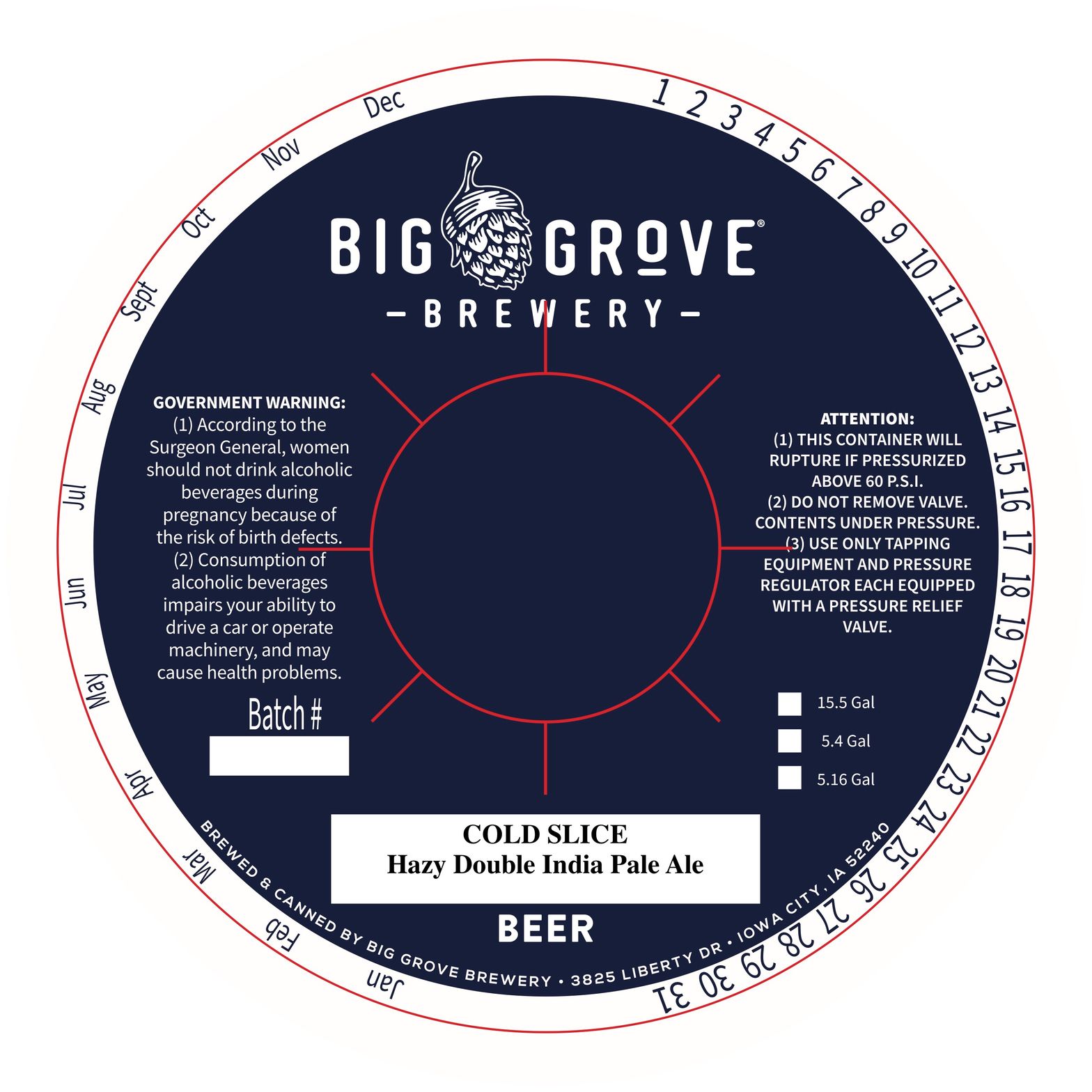 Cold Slice label