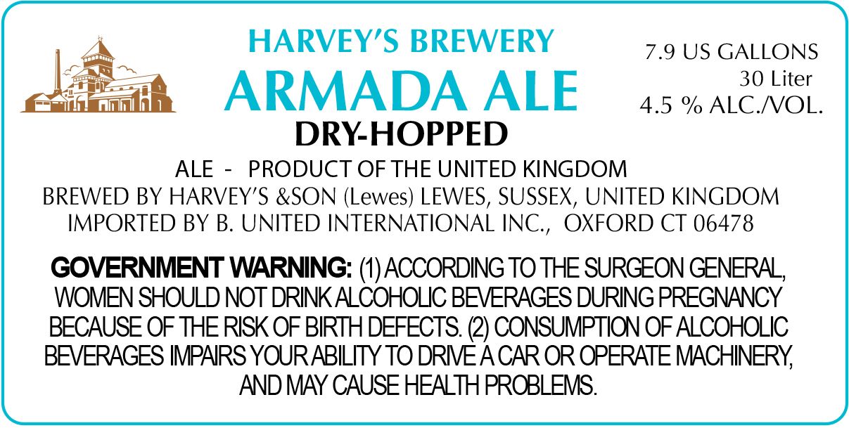 Armada Ale label